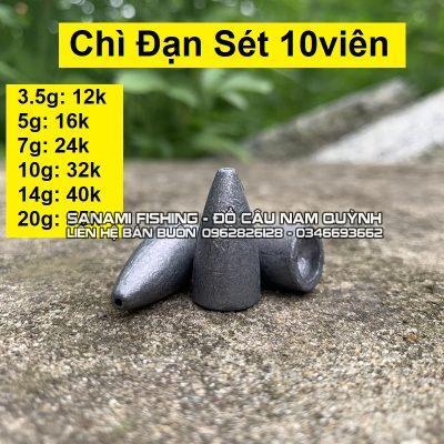 Chì Đạn Cải Thiện Khoảng Cách Câu Cá Chính Xác - PK25