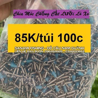 Sét 100 Chia Móc Chống Cắt Lò Xo Cao Cấp - PK02
