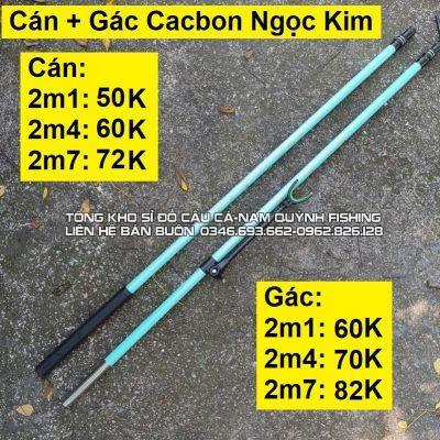 Cán + Gác Cacbon Ngọc Kim - PK66