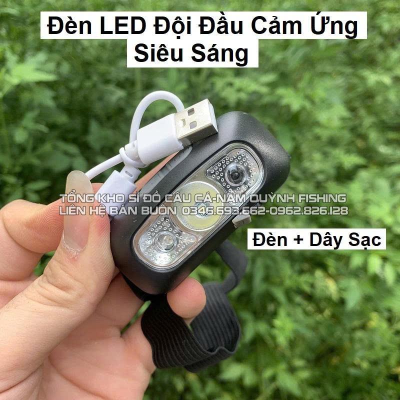 Đèn Đội Đầu Cảm Ứng Bằng Tay 1 Bóng LED Chống Thấm Nước IPX6 Đèn Đội Đầu Cảm Ứng Bằng Tay 1 Bóng LED Chống Thấm Nước IPX6