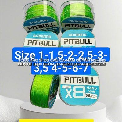 Dù shimano Pitbull X8 300m - DDC01