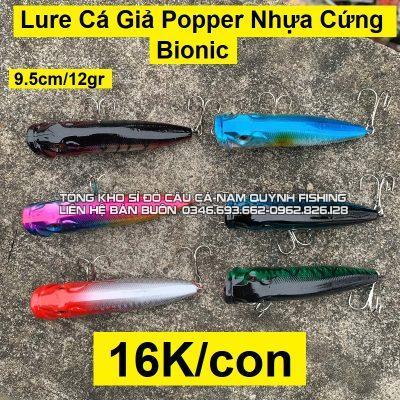 Mồi Popper nhựa cứng Bionic - MO55