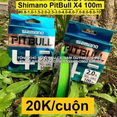 Dù shimano Pitbull X4 100m - DDC01