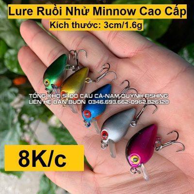 Mồi ruồi nhử mini Minnow - MO54
