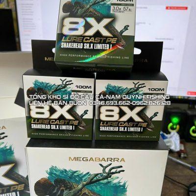 Dây PE megabarra X8 Snakehead 100 M - Dây Rẻ Chính Hãng (DB)