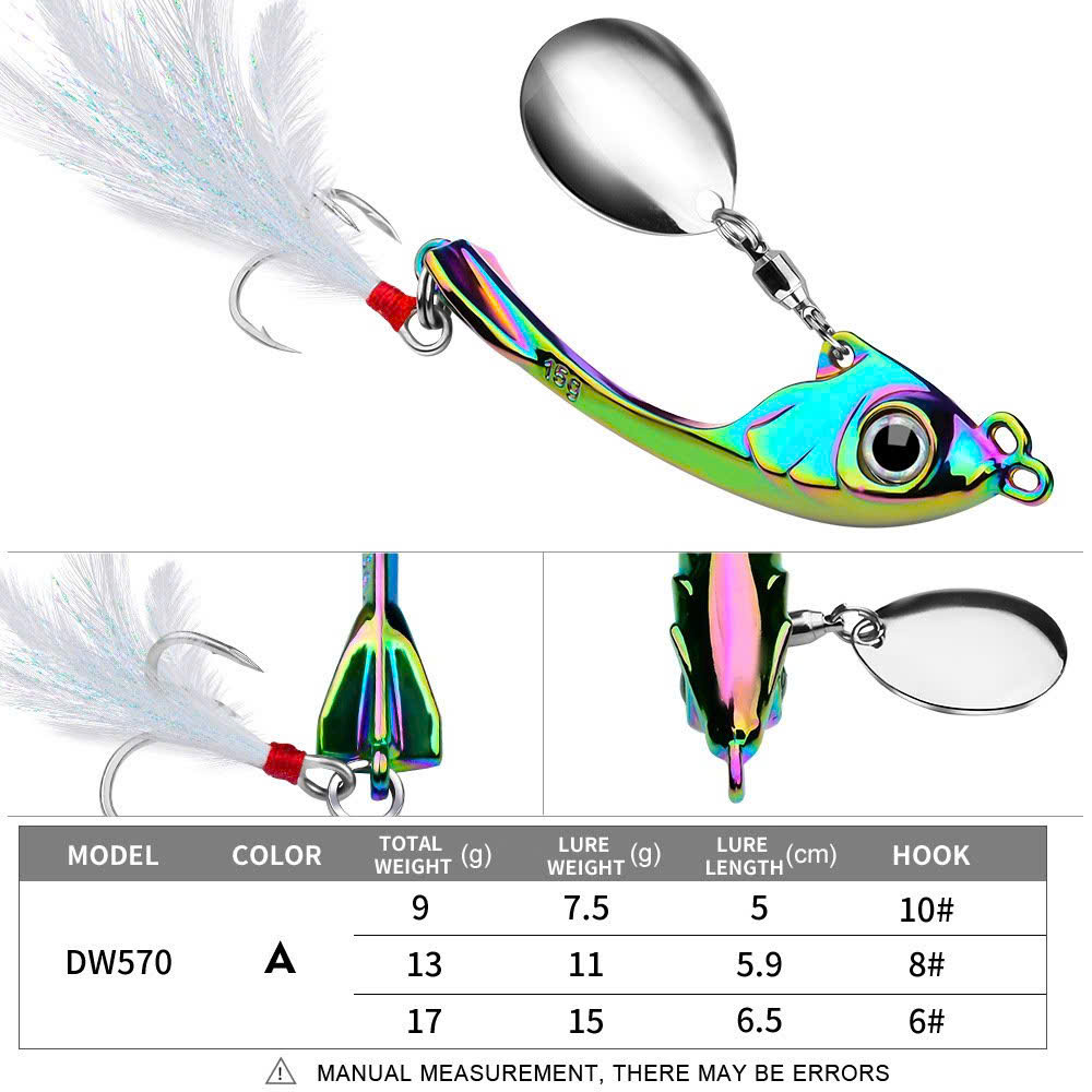 Mồi Câu Cá Giả Spinner Bằng Hợp Kim Kẽm Kiểu Rung Động Cơ Xoay Được 9g-mn Mồi Câu Cá Giả Spinner Bằng Hợp Kim Kẽm Kiểu Rung Động Cơ Xoay Được 9g-mn