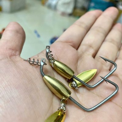 Lưỡi móc mồi mềm Ar dáng vuông - db