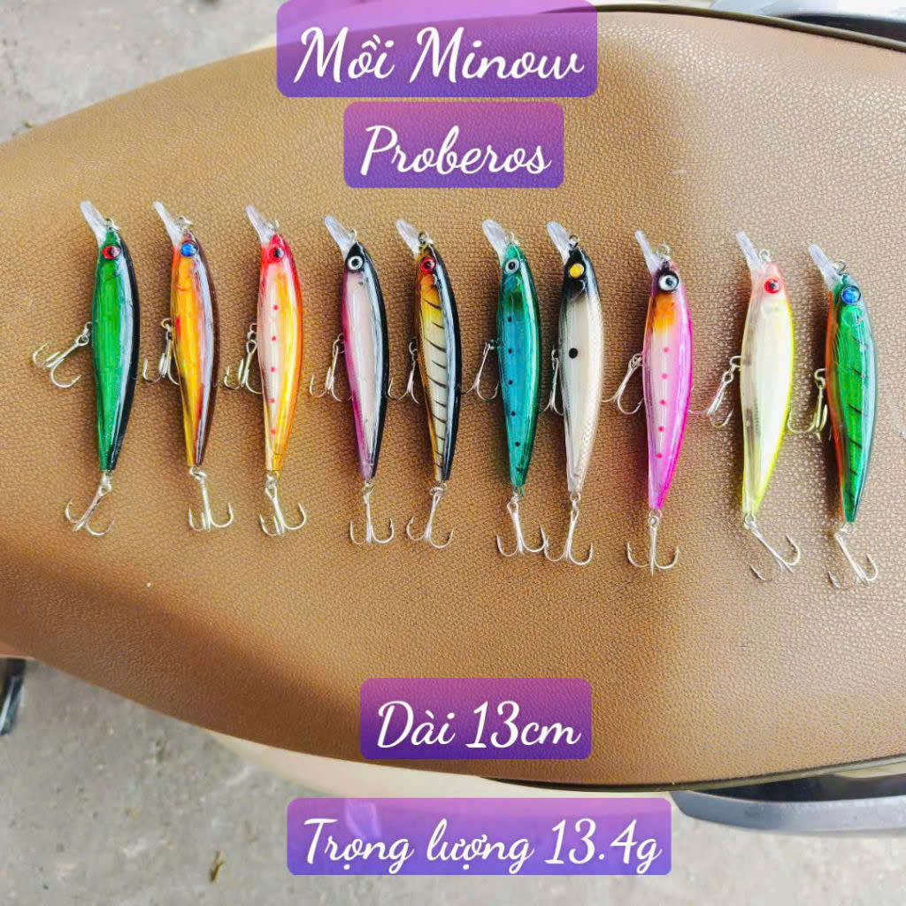 Mồi câu cá Minnow-MN Mồi câu cá Minnow-MN