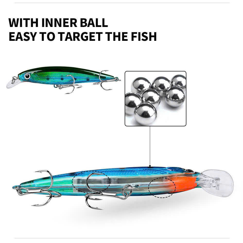 Mồi câu cá Minnow-MN Mồi câu cá Minnow-MN