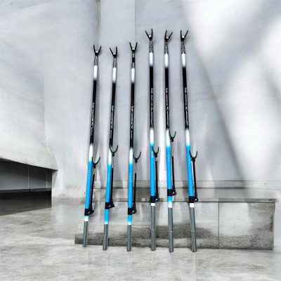 Bộ gác cần và cán vợt YC xanh phôi to-st