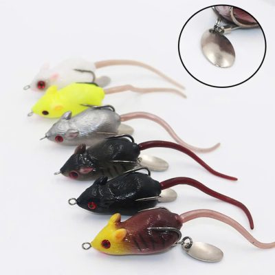 Mồi Câu Lure Giả Chuột Mềm Super Frog-MO40