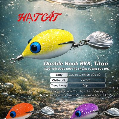 Nhái hơi chado Hạt Cát-db