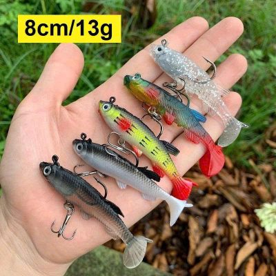 Mồi Câu Cá Giả Bằng Nhựa Mềm 8cm/ 13g Mo31