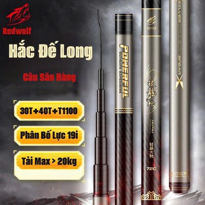 Cần Săn Hàng Câu Đài - Redwolf Hắc Đế Long chính hãng - hd