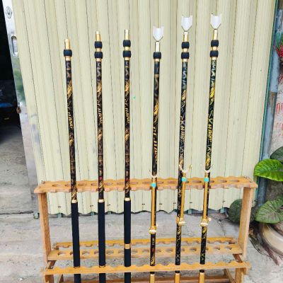 Bộ gác cần, cán vợt Jiang chất liệu carbon cao cấp
