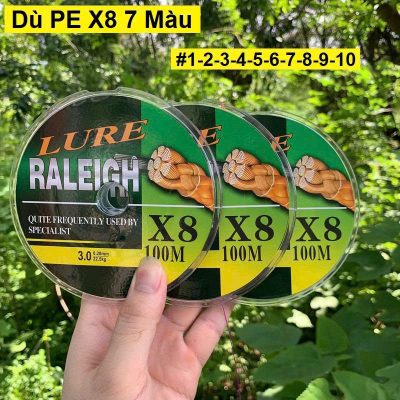 Dù PE X8 7 Màu