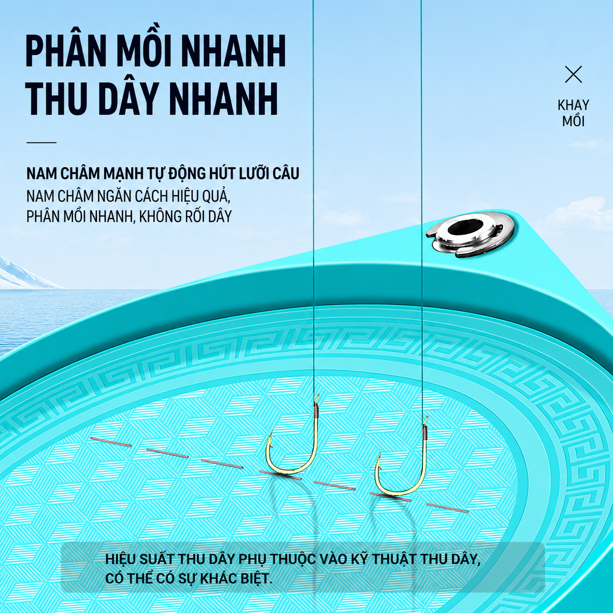 KHAY ĐỰNG MỒI-MẶT VUỐT CHUIXIAN CHÍNH HÃNG PK113 KHAY ĐỰNG MỒI-MẶT VUỐT CHUIXIAN CHÍNH HÃNG PK113