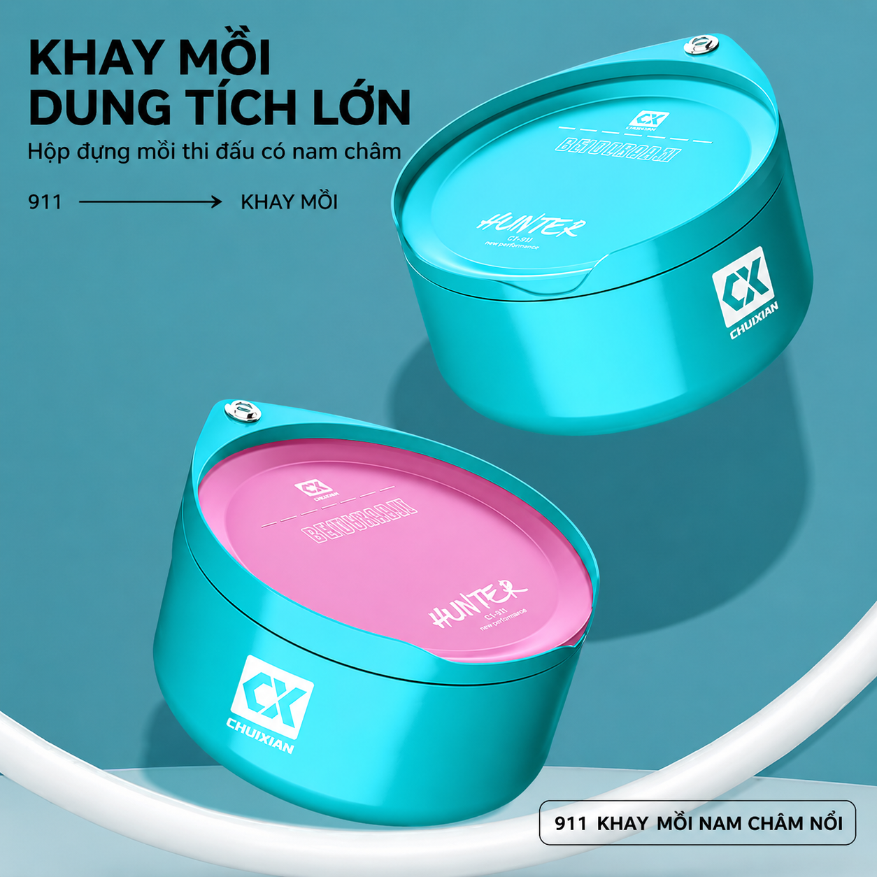 KHAY ĐỰNG MỒI-MẶT VUỐT CHUIXIAN CHÍNH HÃNG PK113 KHAY ĐỰNG MỒI-MẶT VUỐT CHUIXIAN CHÍNH HÃNG PK113
