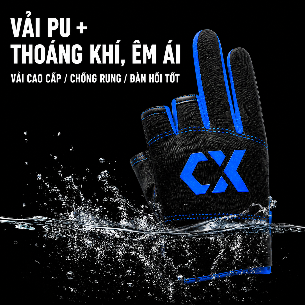 GĂNG TAY CÂU CÁ CHUIXIAN CHÍNH HÃNG PK115 GĂNG TAY CÂU CÁ CHUIXIAN CHÍNH HÃNG PK115