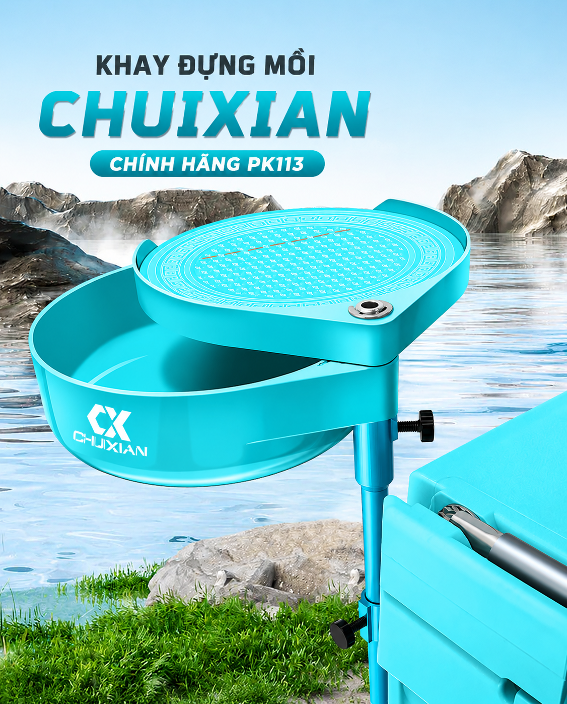 KHAY ĐỰNG MỒI-MẶT VUỐT CHUIXIAN CHÍNH HÃNG PK113 KHAY ĐỰNG MỒI-MẶT VUỐT CHUIXIAN CHÍNH HÃNG PK113