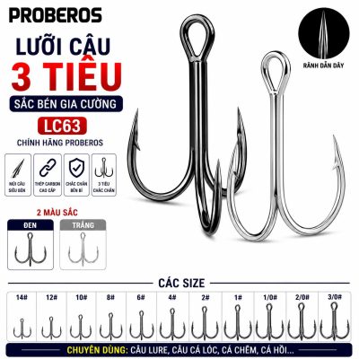 SET 20 LƯỠI BA TIÊU 4X SIÊU CƯỜNG PROBEROS LC63 CHÍNH HÃNG